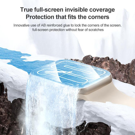 Soft Hydrogel Film Watch Screen Protector with Locator