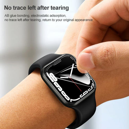 Soft Hydrogel Film Watch Screen Protector with Locator, For Apple Watch Series 6 / 5 / 4 / SE 44mm, For Apple Watch Series 6 / 5 / 4 / SE 40mm, For Apple Watch Series 11 / 10 46mm, For Apple Watch Series 11 / 10 42mm, For Apple Watch Ultra 3 / 2 / 1 49...