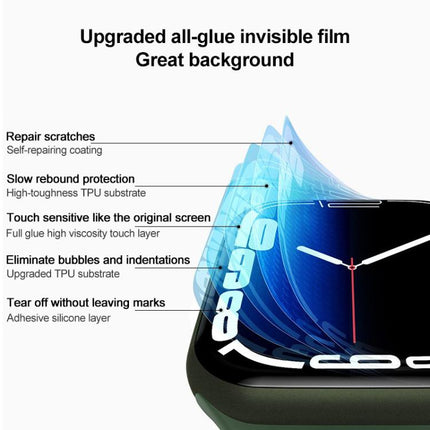 Soft Hydrogel Film Watch Screen Protector with Locator