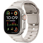 Single Nail Dual-Color Multi-hole Silicone Watch Band