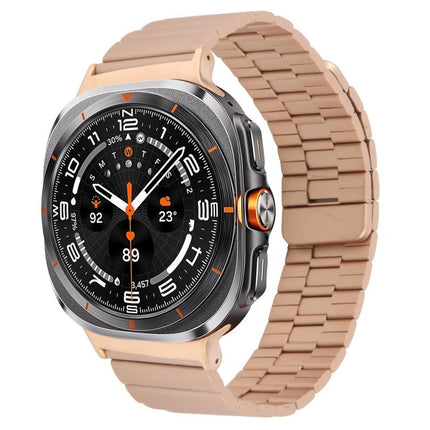 Bamboo Stainless Steel Magnetic Watch Band