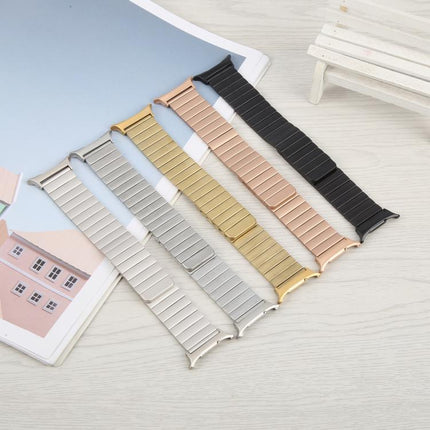 Bamboo Stainless Steel Magnetic Watch Band