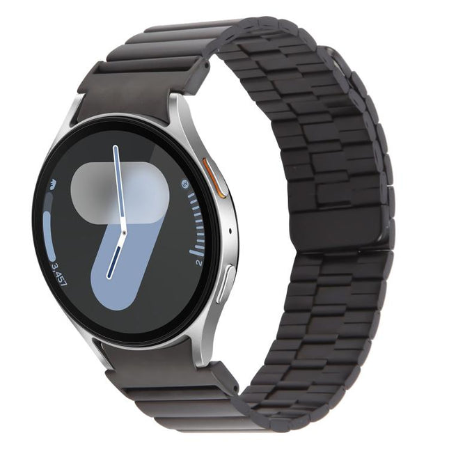 Bamboo Magnetic Quick Release Metal Watch Band