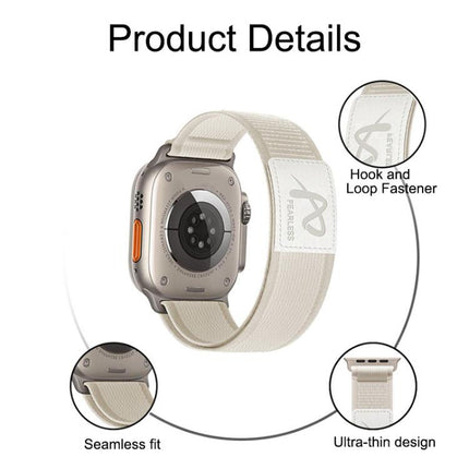 Fearless Trail Loop Nylon Band, For Apple Watch 46mm / 49mm / 45mm / 44mm, For Apple Watch 42mm / 41mm / 40mm / 38mm - DealBuddy