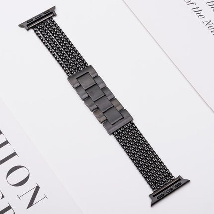 6-Chain Stainless Steel Watch Band, For Apple Watch 46mm / 49mm / 45mm / 44mm, For Apple Watch 42mm / 41mm / 40mm / 38mm - DealBuddy