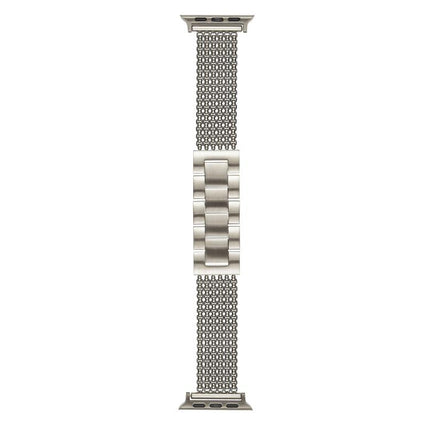 6-Chain Stainless Steel Watch Band, For Apple Watch 46mm / 49mm / 45mm / 44mm, For Apple Watch 42mm / 41mm / 40mm / 38mm - DealBuddy