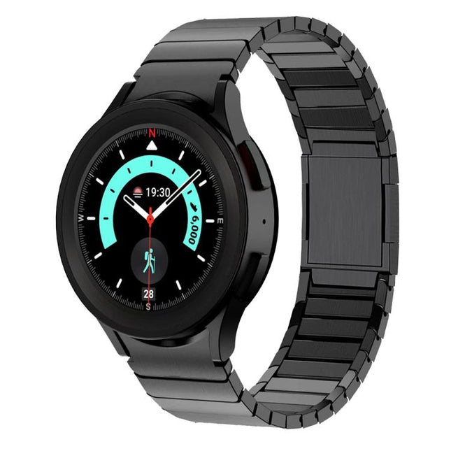One Bead Magnetic Buckle Stainless Steel Watch Band, For Samsung Galaxy Watch 4 / 5 / 6 / 7 - DealBuddy