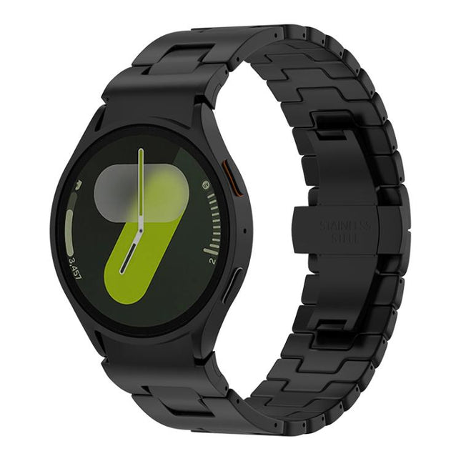 Quick Release Button H Shaped Stainless Steel Watch Band, For Samsung Galaxy Watch  7 / 6 / 5 / 4 - DealBuddy