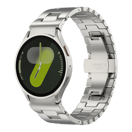 Quick Release Button H Shaped Stainless Steel Watch Band, For Samsung Galaxy Watch  7 / 6 / 5 / 4 - DealBuddy