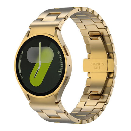 Quick Release Button H Shaped Stainless Steel Watch Band, For Samsung Galaxy Watch  7 / 6 / 5 / 4 - DealBuddy