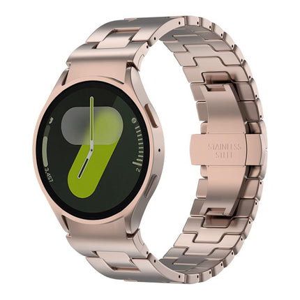 Quick Release Button H Shaped Stainless Steel Watch Band, For Samsung Galaxy Watch  7 / 6 / 5 / 4 - DealBuddy