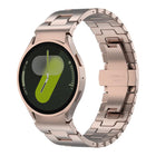 Quick Release Button H Shaped Stainless Steel Watch Band, For Samsung Galaxy Watch  7 / 6 / 5 / 4 - DealBuddy