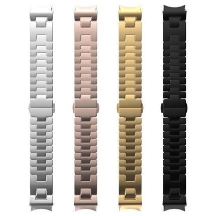 Quick Release Button H Shaped Stainless Steel Watch Band