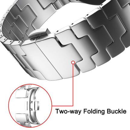 Quick Release Button H Shaped Stainless Steel Watch Band