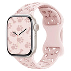 For Apple Watch 46mm / 49mm / 45mm / 44mm / Official Pink