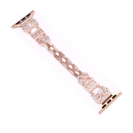 Bow Jewelry Buckle Stainless Steel Watch Band