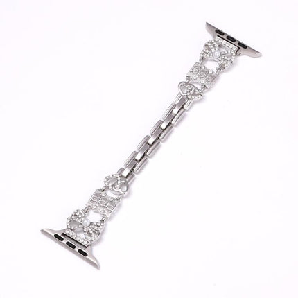Bow Jewelry Buckle Stainless Steel Watch Band