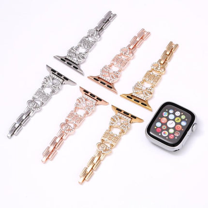 Bow Jewelry Buckle Stainless Steel Watch Band