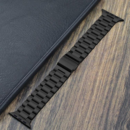 Norman Clasp Three-Link Titanium Alloy Watch Band, For Apple Watch 46mm / 49mm / 45mm / 44mm - DealBuddy