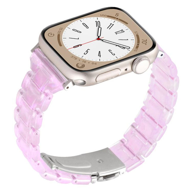Small Waist Rhombus Three-bead Resin Watch Band