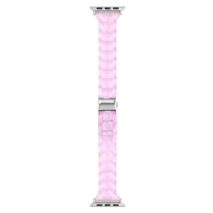 Small Waist Rhombus Three-bead Resin Watch Band, For Apple Watch 46mm / 49mm / 45mm / 44mm, For Apple Watch 42mm / 41mm / 40mm / 38mm - DealBuddy