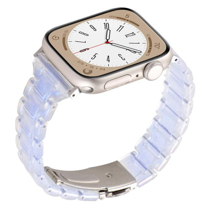 Small Waist Rhombus Three-bead Resin Watch Band, For Apple Watch 46mm / 49mm / 45mm / 44mm, For Apple Watch 42mm / 41mm / 40mm / 38mm - DealBuddy
