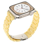 For Apple Watch 42mm / 41mm / 40mm / 38mm / Lemon Yellow