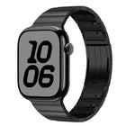 Single Bead Side-removable Stainless Steel Watch Band, For Apple Watch 46mm / 49mm / 45mm / 44mm, For Apple Watch 42mm / 41mm / 40mm / 38mm - DealBuddy
