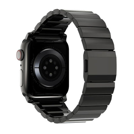 Norman Clasp One-Bead Stainless Steel Watch Band, For Apple Watch 46mm / 49mm / 45mm / 44mm - DealBuddy
