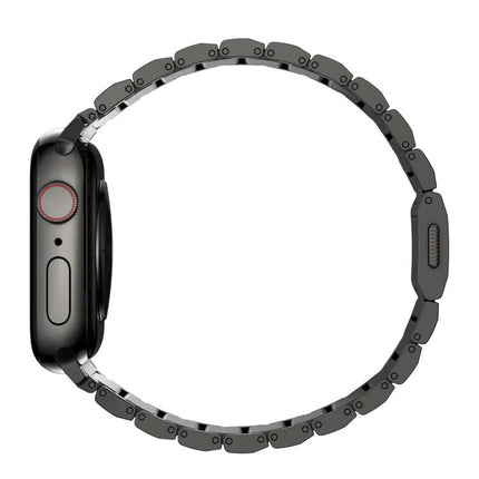 Norman Clasp One-Bead Stainless Steel Watch Band, For Apple Watch 46mm / 49mm / 45mm / 44mm - DealBuddy