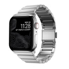 Norman Clasp One-Bead Stainless Steel Watch Band