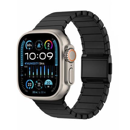 Bamboo Norman Buckle Pure Titanium Watch Band, For Apple Watch 46mm / 49mm / 45mm / 44mm - DealBuddy
