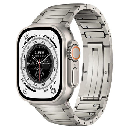 Integrated I-Shaped Quick Release Titanium Alloy Watch Band