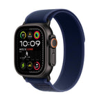 For Apple Watch 42mm / 41mm / 40mm / 38mm / Blue + Black Titanium Finish