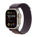 For Apple Watch 42mm / 41mm / 40mm / 38mm / Indigo Silver Buckle