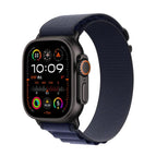 For Apple Watch 42mm / 41mm / 40mm / 38mm / Navy Black Buckle