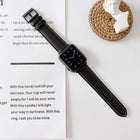 V Tail Style Stitching Leather Watch Wrist Strap, For Apple Watch 5 & 4 44mm / 3 & 2 & 1 42mm, For Apple Watch Series 8&7 41mm / SE 2&6&SE&5&4 40mm / 3&2&1 38mm, For Apple Watch Series 7 41mm / 6 & SE & 5 & 4 40mm / 3 & 2 & 1 38mm - DealBuddy