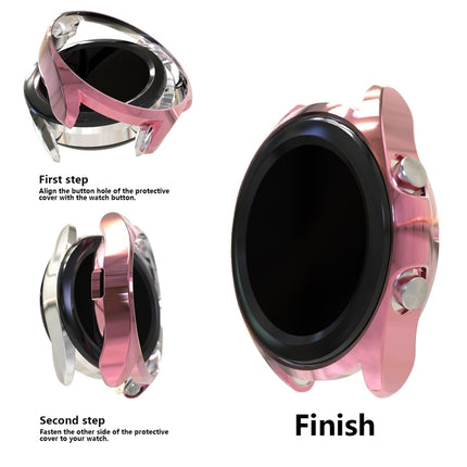Electroplating Hollow Half-pack TPU Protective Case, For Samsung Galaxy Watch 3 41mm, For Samsung Galaxy Watch 3 45mm - DealBuddy