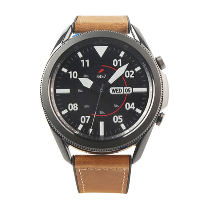 TPU + Leather Replacement Strap Watchband, For Samsung Galaxy Watch 3 41mm, For Samsung Galaxy Watch 3 45mm - DealBuddy