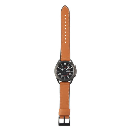 TPU + Leather Replacement Strap Watchband, For Samsung Galaxy Watch 3 41mm, For Samsung Galaxy Watch 3 45mm - DealBuddy