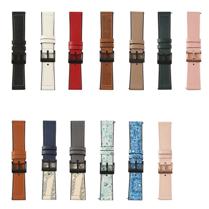 TPU + Leather Replacement Strap Watchband, For Samsung Galaxy Watch 3 41mm, For Samsung Galaxy Watch 3 45mm - DealBuddy