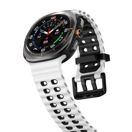 Kalebol Ocean Two-tone Silicone Strap, For Samsung Galaxy Watch Ultra 47mm / Ultra 2025 - DealBuddy
