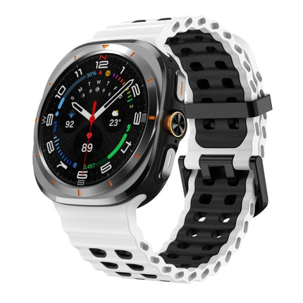 Kalebol Ocean Two-tone Silicone Strap, For Samsung Galaxy Watch Ultra 47mm / Ultra 2025 - DealBuddy