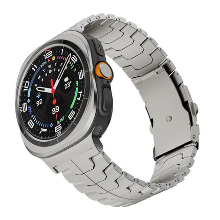 Split Safety Buckle Titanium Alloy Watch Band, For Samsung Galaxy Watch Ultra 47mm / Ultra 2025 - DealBuddy