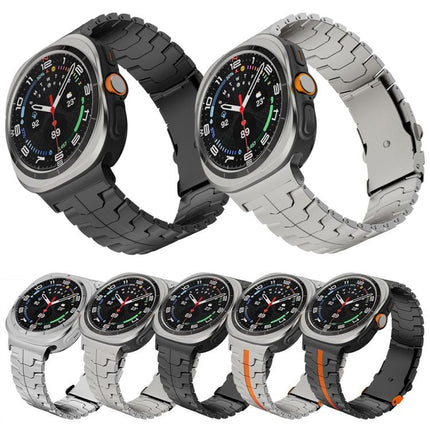 Split Safety Buckle Titanium Alloy Watch Band, For Samsung Galaxy Watch Ultra 47mm / Ultra 2025 - DealBuddy