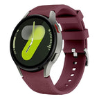 For Samsung Galaxy Watch 7 / 6 / 5 / 4 / Wine Red