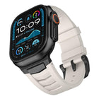 Stainless Steel Buckle Fluororubber Watch Band