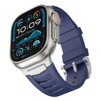 For Apple Watch Ultra / Ultra 2 49mm / Blue Silver