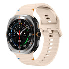 Kalebol Wave-stitched Silicone Strap, For Samsung Galaxy Watch Ultra 47mm / Ultra 2025 - DealBuddy