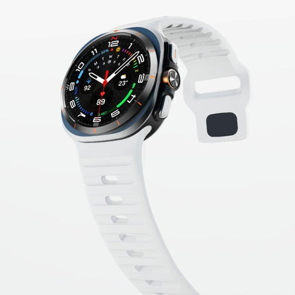 Kalebol Wave Reverse Buckle Silicone Strap, For Samsung Galaxy Watch Ultra 47mm / Ultra 2025 - DealBuddy